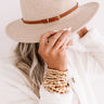 Floating On Cloud Nine Fedora In Iced Latte Image - 1