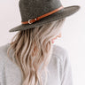 Floating On Cloud Nine Fedora In Charcoal Image - 1