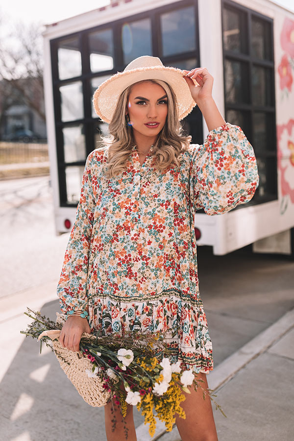 Pretty Posies Shift Dress
