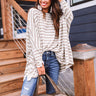 Seattle Breeze Stripe Top in Sage Image - 1