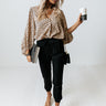 Piece Of Paris Cheetah Print Shift Top Image - 1