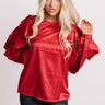 Day To Day Leopard Shift Top In Red Image - 1