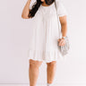 Guest List Babydoll Dress in Stone Curves Image - 1