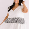 Park City Party Tunic Dress In Stone Curves Image - 1