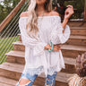 Pretty And Polished Shift Top In White Image - 1