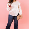 Day To Day Leopard Shift Top In Champagne   Curves Image - 1