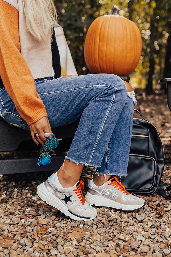 The Quincy Glitter Sneaker