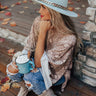 Love Of Lattes Felt Fedora In Mint Image - 1
