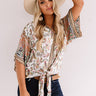 Paisley Delight Tie Top Image - 1
