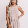 Lattes With Friends Babydoll Top In Birch Image - 1