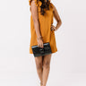 Song And Dance Ruffle Shift Dress In Pumpkin Image - 1