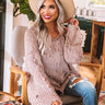 Fall Forever Chenille Sweater In Taupe Image - 1