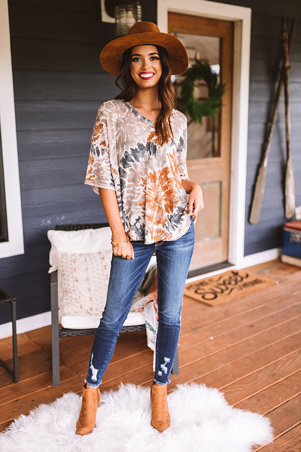 Landing In Lake Tahoe Knit Top