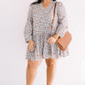 Vermont Visit Shift Dress In Airy Blue   Curves Image - 1