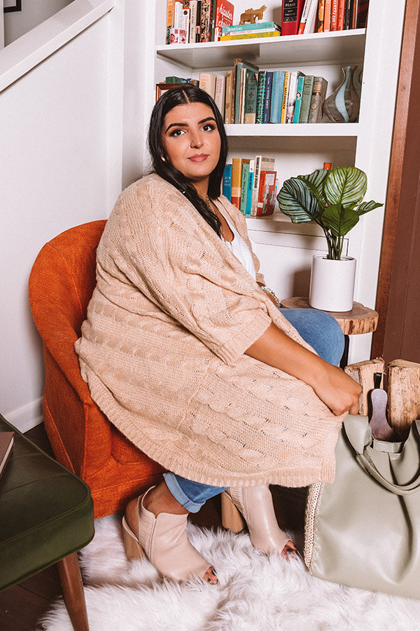 Sonoma Sips Knit Cardigan  Curves Image - 4