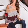September Morning Knit Sweater In Iced Latte Image - 1