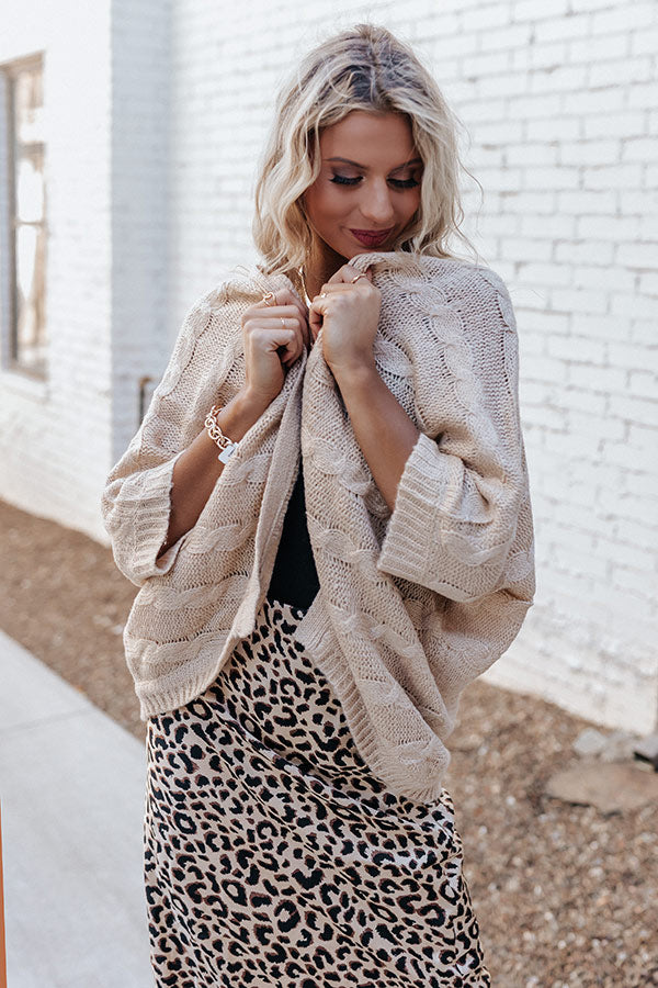 Sonoma Sips Knit Cardigan