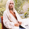 Falling Back Knit Cardigan in Ivory Image - 1