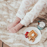 Cozy Factor Chenille Socks In Blush Image - 1
