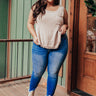 Good Connection Knit Top In Iced Latte   Curves Image - 1