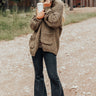Snuggles So Soft Knit Cardigan In Martini Olive Image - 1