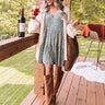 Warm Smiles Shift Dress In Pear Image - 1