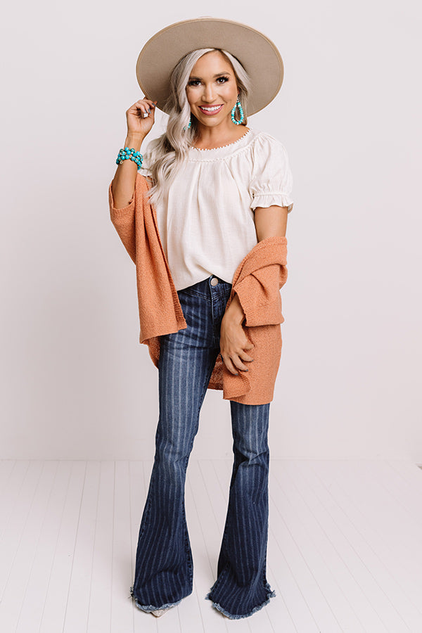 Soft Lie Shift Top In Stone Image - 2