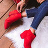 The Roselynn Faux Suede Bootie Image - 1