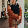 Follow Your Arrow Top In Black   Curves Image - 1