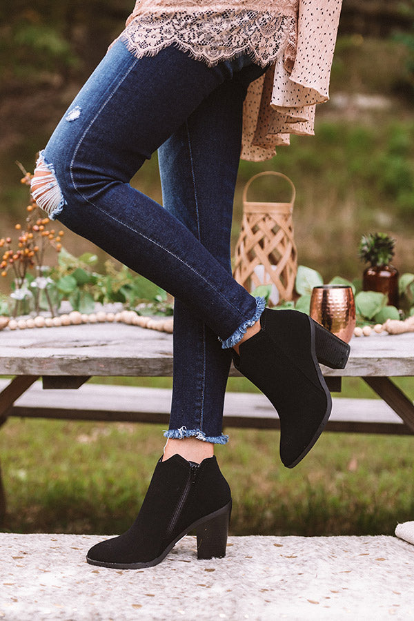 The Kasie Bootie In Black