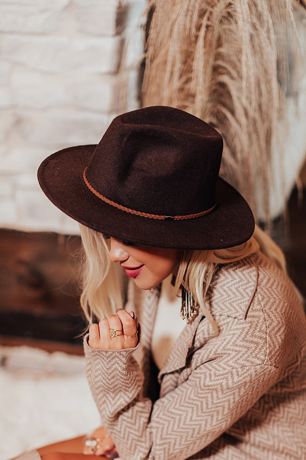 Writing Letters Fedora Hat