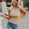 Follow Your Arrow Top In Khaki Image - 1