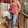 Close Knit Relationship Top In Blush Curves Image - 1