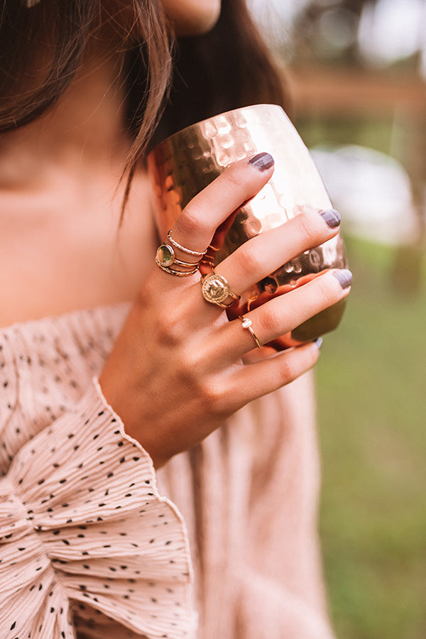 So Worth It Ring Set In Gold