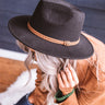 Big Cedar Weekend Fedora Hat In Black Image - 1