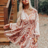 Soho Swooning Paisley Shift Dress In Ivory Image - 1