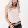 Good Connection Knit Top In Iced Latte Image - 1