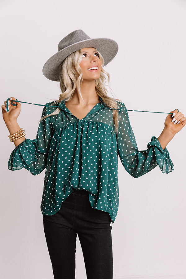 Top Of The Class Shift Top In Lush Meadow Image - 1