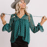 Top Of The Class Shift Top In Lush Meadow Image - 1