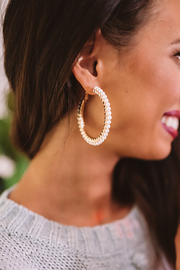 Opposites Attract Hoop Earrings