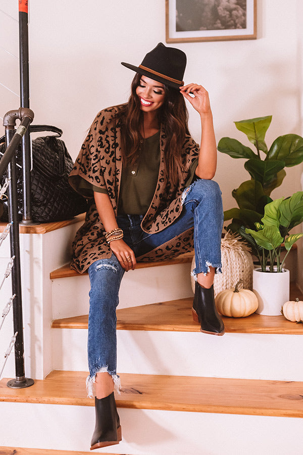 Melted Marshmallows Leopard Cardigan Image - 2