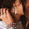 Popular Demand Snake Print Earrings Image - 1