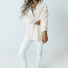 New Timezone Knit Cardigan In Cream Image - 1