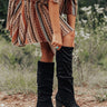 The Finch Knee High Boot In Black Image - 1