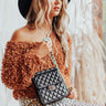 Lovely Night Quilted Crossbody In Black Image - 1