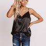 Lost In The Lights Leopard Tank In Black Image - 1