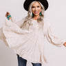 Vineyard Season Babydoll Top In Birch Image - 1