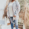 Campfires And Friends Cardigan In Grey   Curves Image - 1