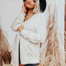 Fall Getaway Ultra Soft Cardigan In Light Grey Image - 1