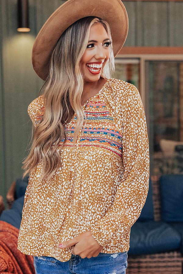 Granting Wishes Embroidered Shift Top Image - 1